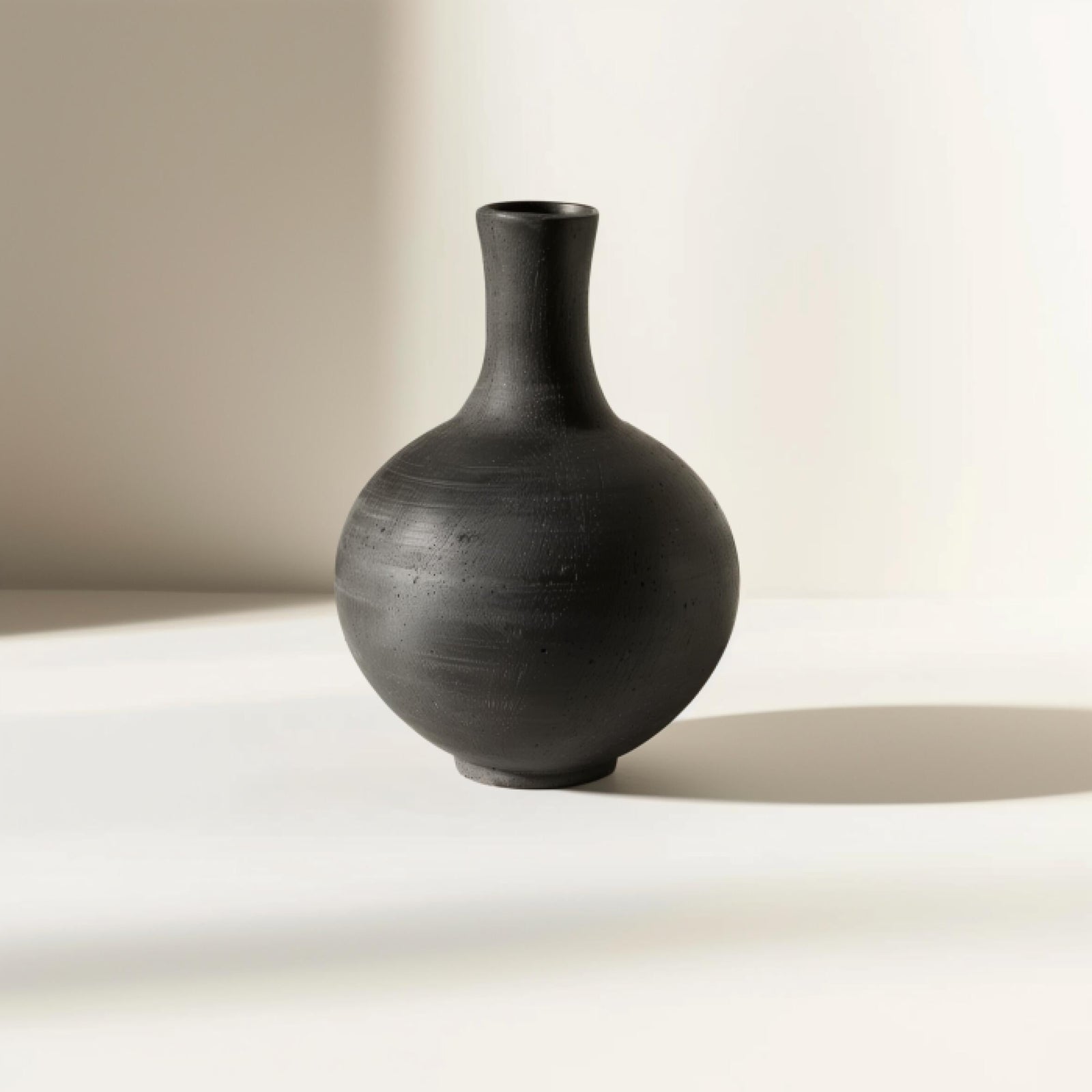Charcoal Bottle Vase